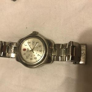 Swiss Army Watch Silver